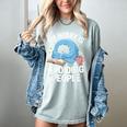 Anti-Social Club Homebody Introvert Hibernate Hermit Shyness Women's Comfort Colors T-Shirt Denim