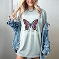 Antisocial Butterfly Aesthetic Introvert For Women Men Women's Comfort Colors T-Shirt Denim