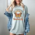 Antisocial Butterfly Tee For Introvert Men Women Girls Women's Comfort Colors T-Shirt Denim