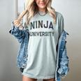Antisocial NINJA UNIVERSITY Introvert Sarcastic Women's Comfort Colors T-Shirt Denim Antisocial NINJA UNIVERSITY Introvert Sarcastic Women's Comfort Colors T-Shirt Denim