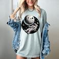 Astronaut Aesthetic Holding Moon Balloon Planets Introvert Women's Comfort Colors T-Shirt Denim