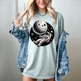 Astronaut Aesthetic Holding Moon Balloon Planets Introvert Women's Comfort Colors T-Shirt Denim