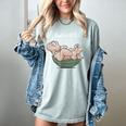 Awkward Turtle Upside Down Witty Comical Introvert Women's Comfort Colors T-Shirt Denim