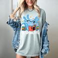 Axolotl Read Book Kawaii Reading Books For Men Women Women's Comfort Colors T-Shirt Denim