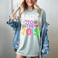 Back To The 70's Mixtape Era Nostalgia Retro 1970 70's Style Women's Comfort Colors T-Shirt Denim