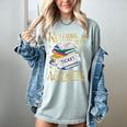 Book Adventure Library Student Teacher Book Women's Comfort Colors T-Shirt Denim Book Adventure Library Student Teacher Book Women's Comfort Colors T-Shirt Denim
