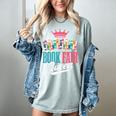 Book Fair Queen Women's Comfort Colors T-Shirt Denim Book Fair Queen Women's Comfort Colors T-Shirt Denim