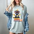 Book Lover Cute Baby Dragon Reading Women's Comfort Colors T-Shirt Denim