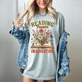Book Lover Reading Bookish Floral Reading Powers Imagination Women's Comfort Colors T-Shirt Denim Book Lover Reading Bookish Floral Reading Powers Imagination Women's Comfort Colors T-Shirt Denim