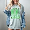 All Booked For St Patrick's Day Book Lover Lucky Shamrock Women's Comfort Colors T-Shirt Denim