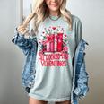 All Booked For Valentines Book Lovers Teacher Valentines Women's Comfort Colors T-Shirt Denim