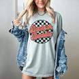 Bookish Baddie Retro Aesthetic Typography Women's Comfort Colors T-Shirt Denim