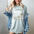 Bookmarks Are For Quitters Book Lovers Reading Women's Comfort Colors T-Shirt Denim