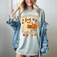 Books And BER Months Fall Librarian Reading Halloween Women's Comfort Colors T-Shirt Denim Books And BER Months Fall Librarian Reading Halloween Women's Comfort Colors T-Shirt Denim