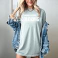 Books Coffee Coloring Women's Comfort Colors T-Shirt Denim