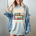 Books Are My Happy Place Women's Comfort Colors T-Shirt Denim