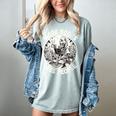More Books Less People Introvert Skeleton Reading Women's Comfort Colors T-Shirt Denim
