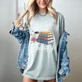 Books Are My Therapy Reading Lover Cozy Environment Women's Comfort Colors T-Shirt Denim