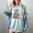 Bookworm Book Dragon Read Books Be Kind Stay Weird Women's Comfort Colors T-Shirt Denim Bookworm Book Dragon Read Books Be Kind Stay Weird Women's Comfort Colors T-Shirt Denim
