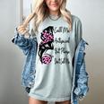 Call Me Antisocial But Please Don't Call Me Introvert Women's Comfort Colors T-Shirt Denim