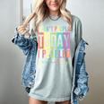I Can't People Today I Peopled Yesterday Introvert Life Women's Comfort Colors T-Shirt Denim