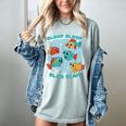 Cartoon Sarcasm Anti-Social Nihilism Introvert Fish Women's Comfort Colors T-Shirt Denim