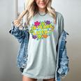 Cartoons Retro 18 Years Later Groovy Pop Art Nostalgia Women's Comfort Colors T-Shirt Denim