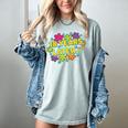 Cartoons Retro 18 Years Later Groovy Pop Art Nostalgia Women's Comfort Colors T-Shirt Denim Cartoons Retro 18 Years Later Groovy Pop Art Nostalgia Women's Comfort Colors T-Shirt Denim