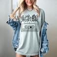 Cassette Tee 80s 90s Retro Party Costume Nostalgia Cassette Women's Comfort Colors T-Shirt Denim