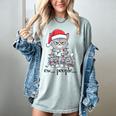 Cat Ew People Adult Humor Introvert Anti-Social Women's Comfort Colors T-Shirt Denim