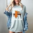 Cat Ignoring You Expert Level Orange Tabby Introvert Women's Comfort Colors T-Shirt Denim Cat Ignoring You Expert Level Orange Tabby Introvert Women's Comfort Colors T-Shirt Denim
