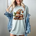 Coffee And Book Reading Accessories For Book Lovers Gnome Women's Comfort Colors T-Shirt Denim