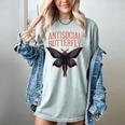 Cryptid Cryptozoology Mothman Introvert -Adults Butterfly Small Crew Neck Classic Fit Short Sleeve Polyester 100 Printed Blended Fabric Women's Comfort Colors T-Shirt Denim Cryptid Cryptozoology Mothman Introvert -Adults Butterfly Small Crew Neck Classic Fit Short Sleeve Polyester 100 Printed Blended Fabric Women's Comfort Colors T-Shirt Denim