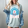 Cute Introvert Shy Teen Anti-Social Inner Strength Women's Comfort Colors T-Shirt Denim