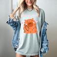 Cute Introvert Graphic Tee Women's Comfort Colors T-Shirt Denim Cute Introvert Graphic Tee Women's Comfort Colors T-Shirt Denim