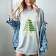 Dashing Through The Books Christmas Book Lovers Men Women Women's Comfort Colors T-Shirt Denim