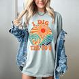 I Dig The 70s Aesthetic Nostalgia 1970's Retro 70s Party Women's Comfort Colors T-Shirt Denim