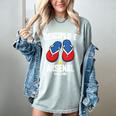 Discipline Arsenal Pinoy Nostalgia Filipino Tsinelas Women's Comfort Colors T-Shirt Denim