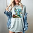 Be A Dragon Read Reading Book Librarian Men Women Kids Women's Comfort Colors T-Shirt Denim