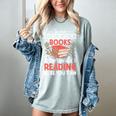 In My Dream World Books Are Free And Reading Make You Women's Comfort Colors T-Shirt Denim