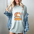 Easily Distracted By Cats And Books Reading Lover Bookish Women's Comfort Colors T-Shirt Denim Easily Distracted By Cats And Books Reading Lover Bookish Women's Comfort Colors T-Shirt Denim