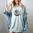Easily Distracted By Dragon And Books Introvert Shirt Women's Comfort Colors T-Shirt Denim Easily Distracted By Dragon And Books Introvert Shirt Women's Comfort Colors T-Shirt Denim