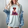 Educated Melanin Queen Afro Women Reading Book History Women's Comfort Colors T-Shirt Denim Educated Melanin Queen Afro Women Reading Book History Women's Comfort Colors T-Shirt Denim