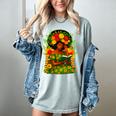 Educated Women Girls Reading Book Black History Month Women's Comfort Colors T-Shirt Denim