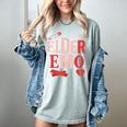 Elder Emo Retro Punk Typography Nostalgia Women's Comfort Colors T-Shirt Denim