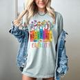 Equality Book LGBTQ Wildflowers Equal Rights Gay Kindness Women's Comfort Colors T-Shirt Denim