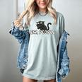 Ew People Cat Anti Social Introvert Women's Comfort Colors T-Shirt Denim