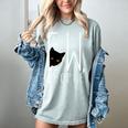 Ew People Cat Introvert Anti-Social Women's Comfort Colors T-Shirt Denim