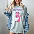 Ew People Introvert Ferrets Saying Mask Ferret Women's Comfort Colors T-Shirt Denim Ew People Introvert Ferrets Saying Mask Ferret Women's Comfort Colors T-Shirt Denim