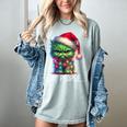 Ew People Meowy Cat Christmas Introvert Men Women Women's Comfort Colors T-Shirt Denim